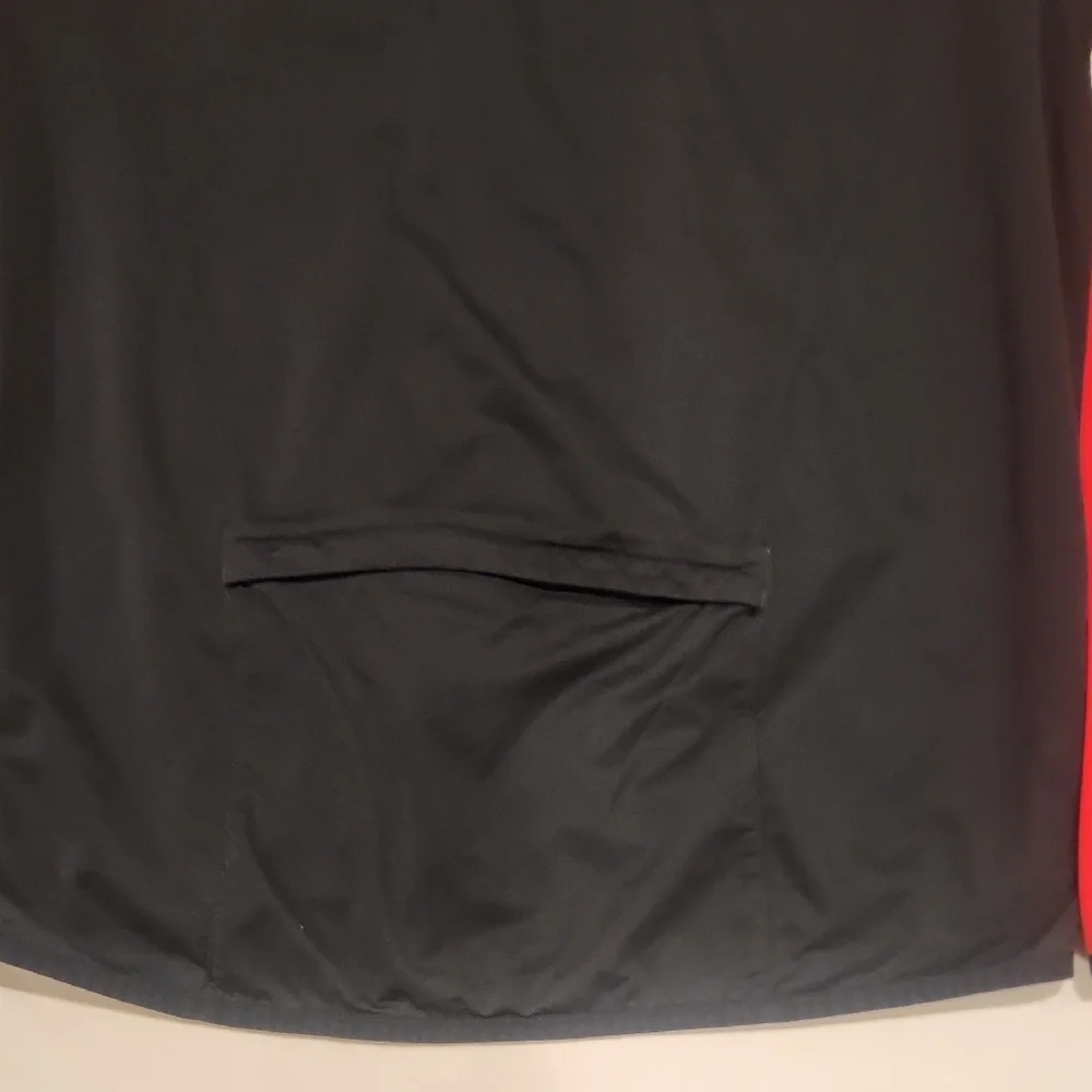 The North Face Men's Bold Red and Black Convertible Performance Jacket/vest